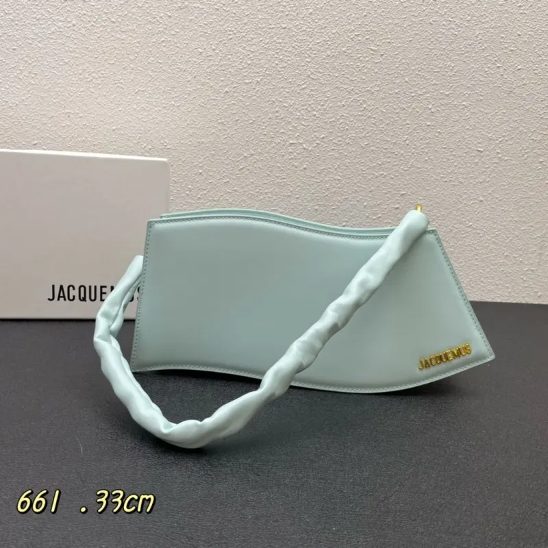Jacquemus Light Blue Top Handle Bag 661 - Image 3