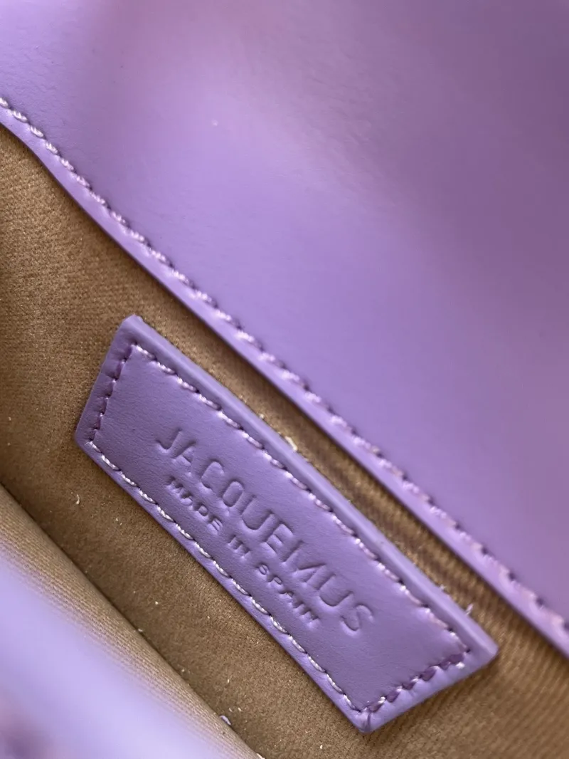 Jacquemus Purple Top Handle Crossbody Bag - Image 9
