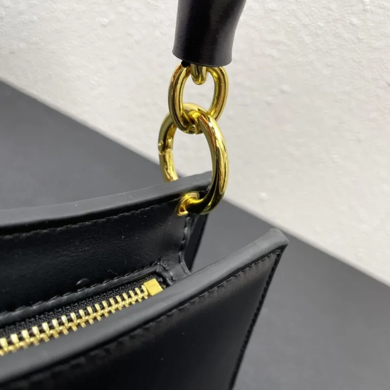 Jacquemus Black Top Handle Bag 661# 33cm - Image 5