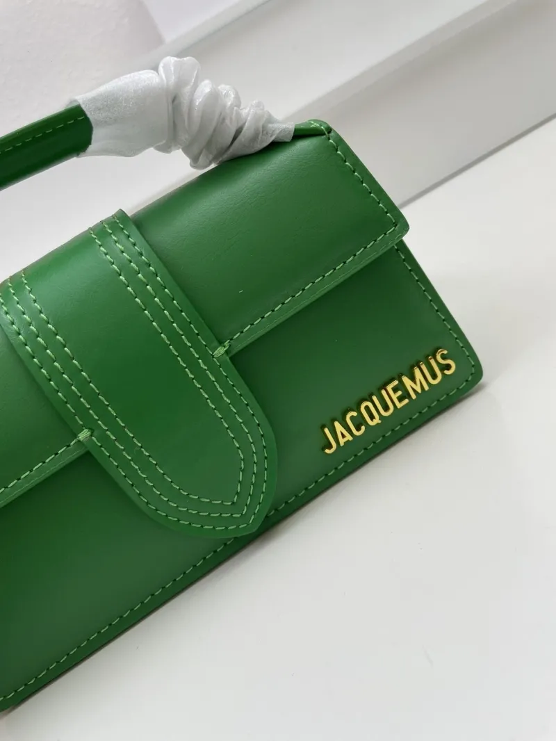 Jacquemus Green Top Handle Crossbody Bag - Image 5