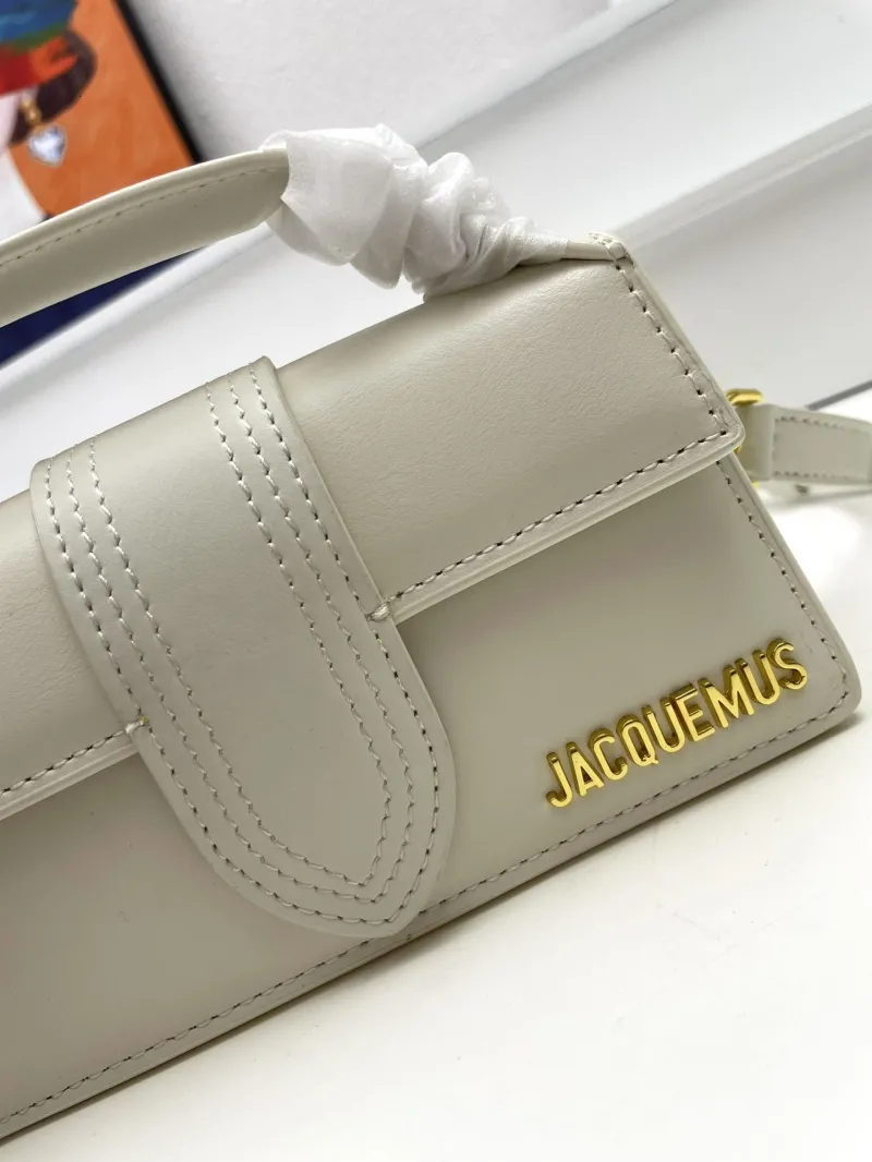 Jacquemus Off-White Top Handle Crossbody Bag 115 - Image 5