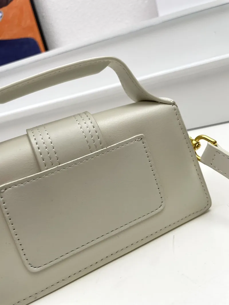 Jacquemus Off-White Top Handle Crossbody Bag 115 - Image 6