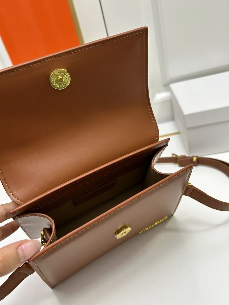 Jacquemus Brown Top Handle Crossbody Bag - Image 8