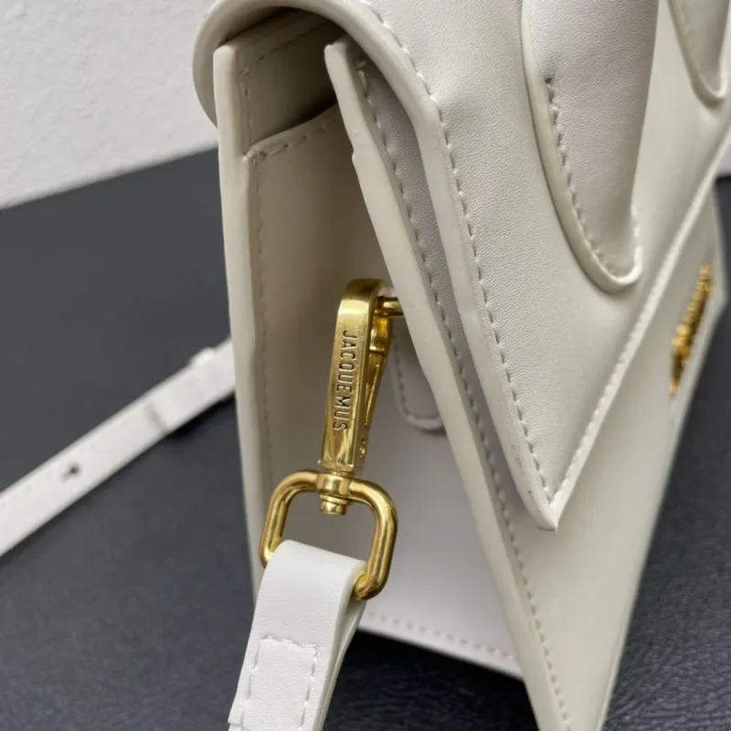 Jacquemus White 20cm Top Handle Bag 3020 - Image 6