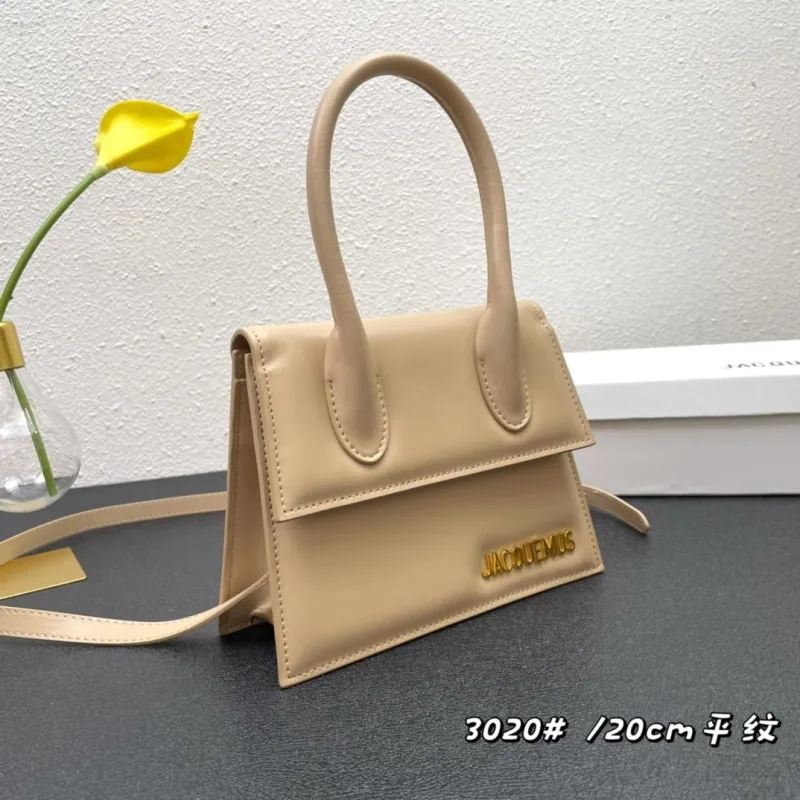 Alternative view of Jacquemus Beige Top Handle Bag 3020 20cm