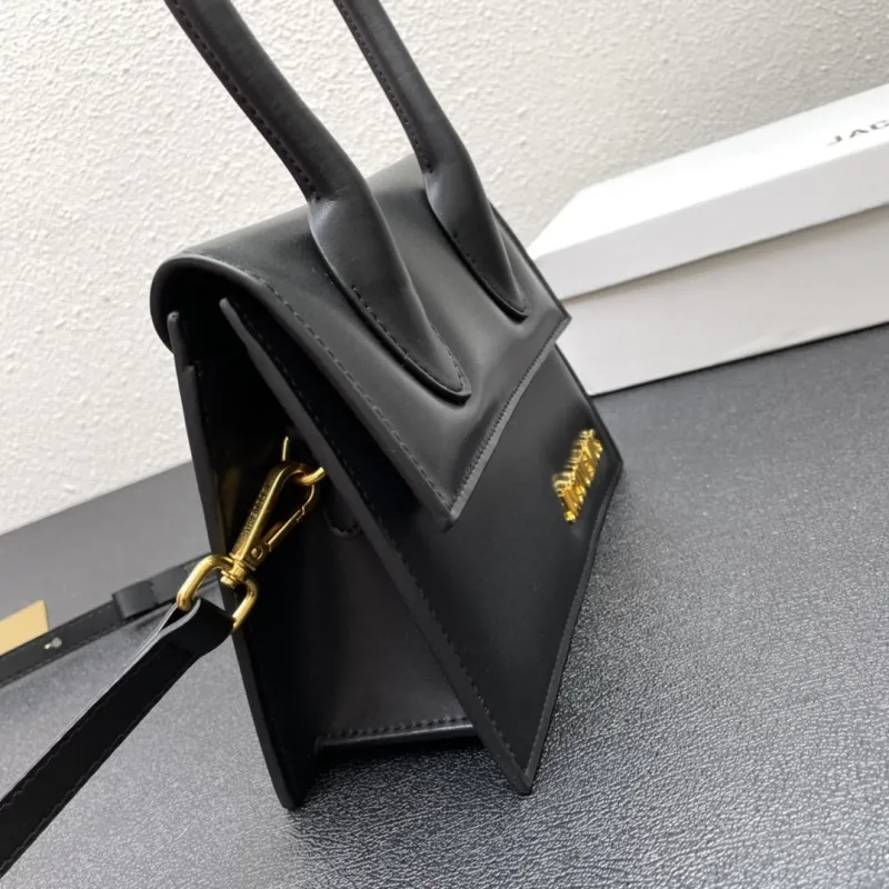 Jacquemus Black Top Handle Bag 3020 20cm - Image 4