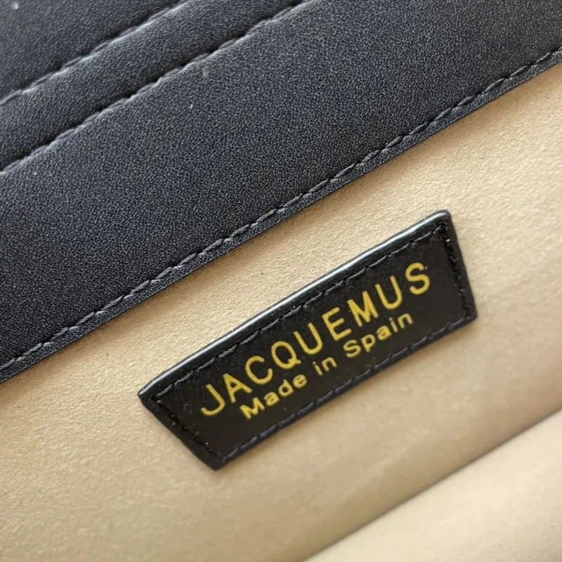 Jacquemus Black Top Handle Bag 3020 20cm - Image 9