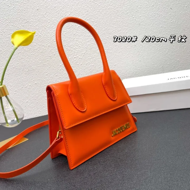 Alternative view of Jacquemus Orange 20cm Top Handle Crossbody Bag 3020
