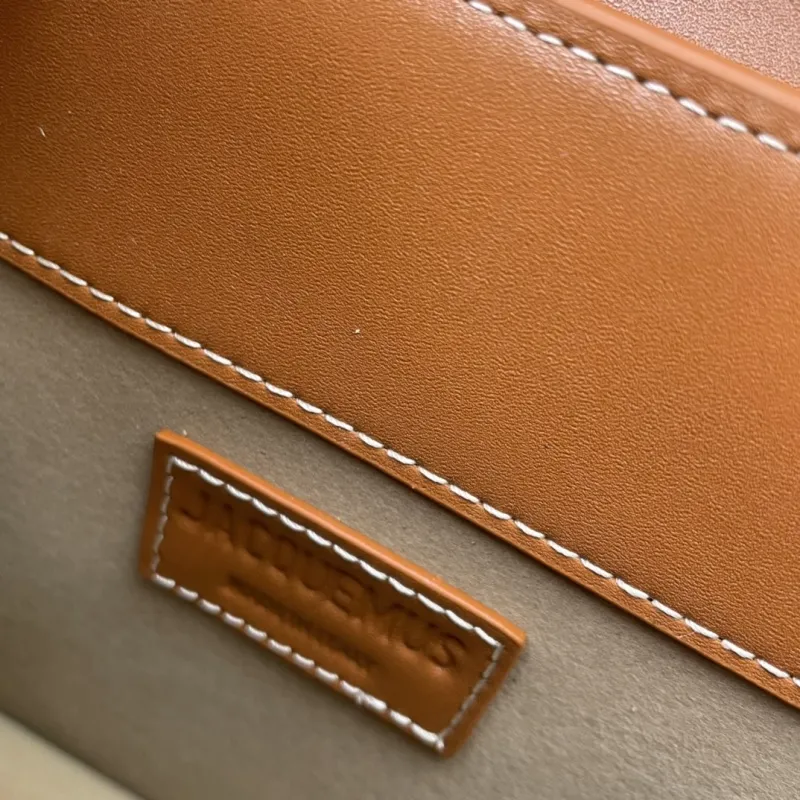 Jacquemus Brown Top Handle Crossbody Bag - Image 9