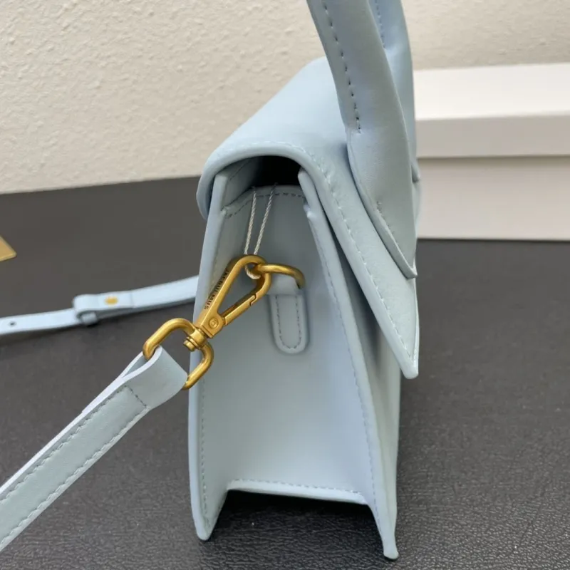 Jacquemus Light Blue Top Handle Crossbody Bag - Image 6