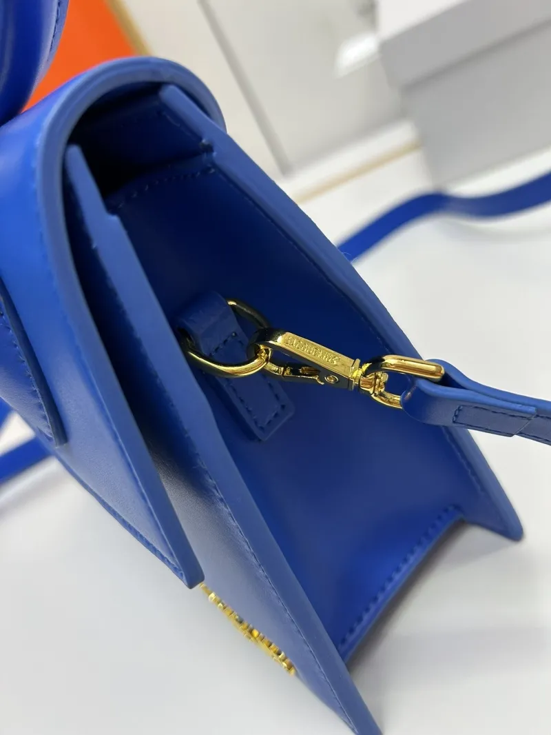Jacquemus Blue Top Handle Crossbody Bag - Image 6