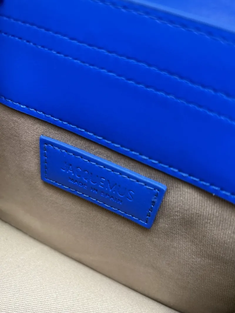 Jacquemus Blue Top Handle Crossbody Bag - Image 9