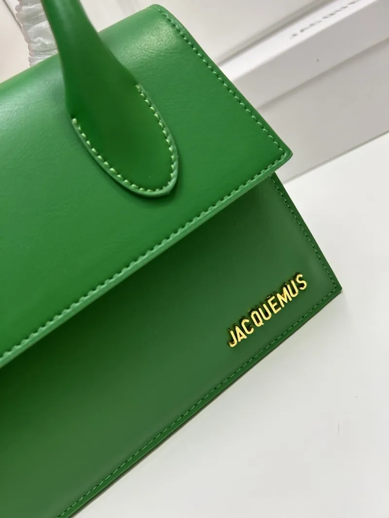 Jacquemus Green Top Handle Crossbody Bag - Image 4