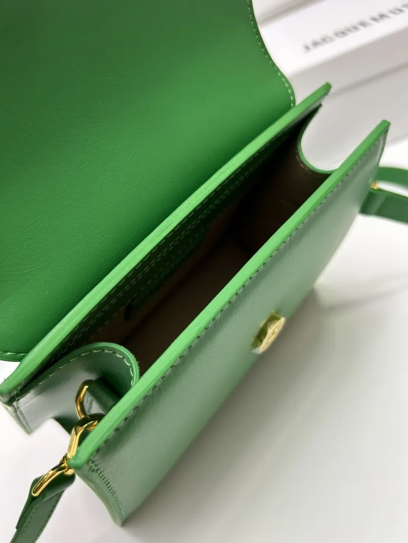 Jacquemus Green Top Handle Crossbody Bag - Image 8