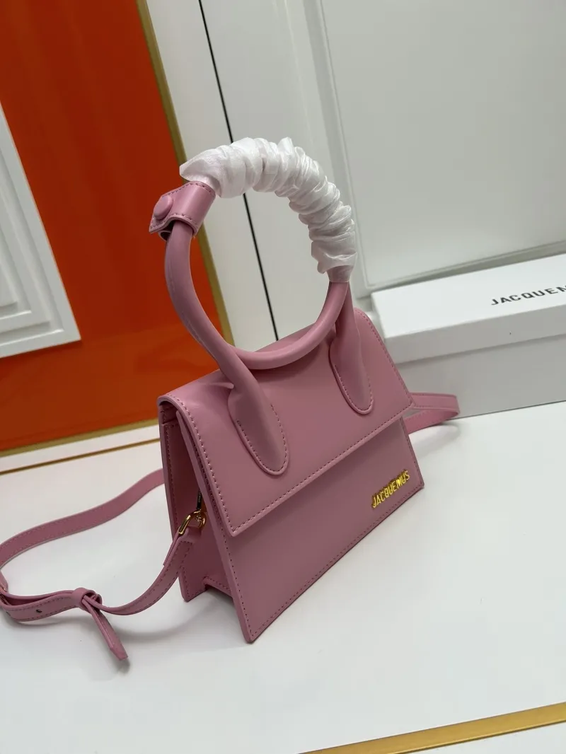 Alternative view of Jacquemus Pink Top Handle Crossbody Bag