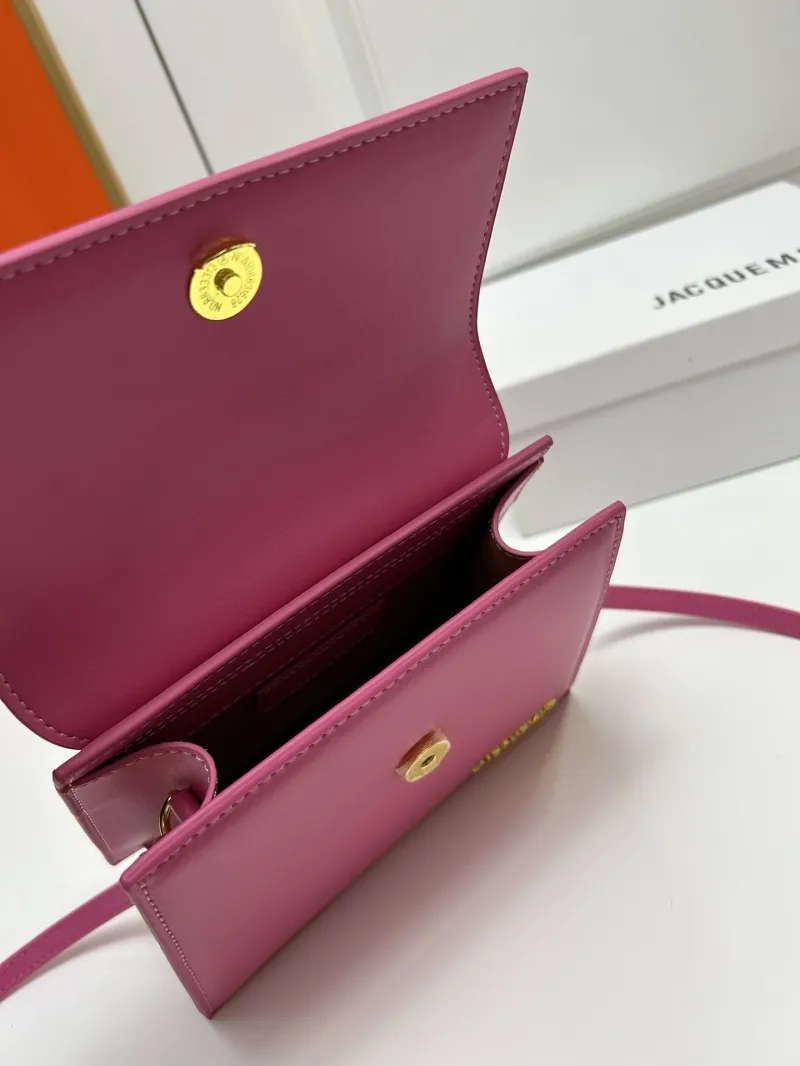 Jacquemus Pink Top Handle Crossbody Bag 159 - Image 8