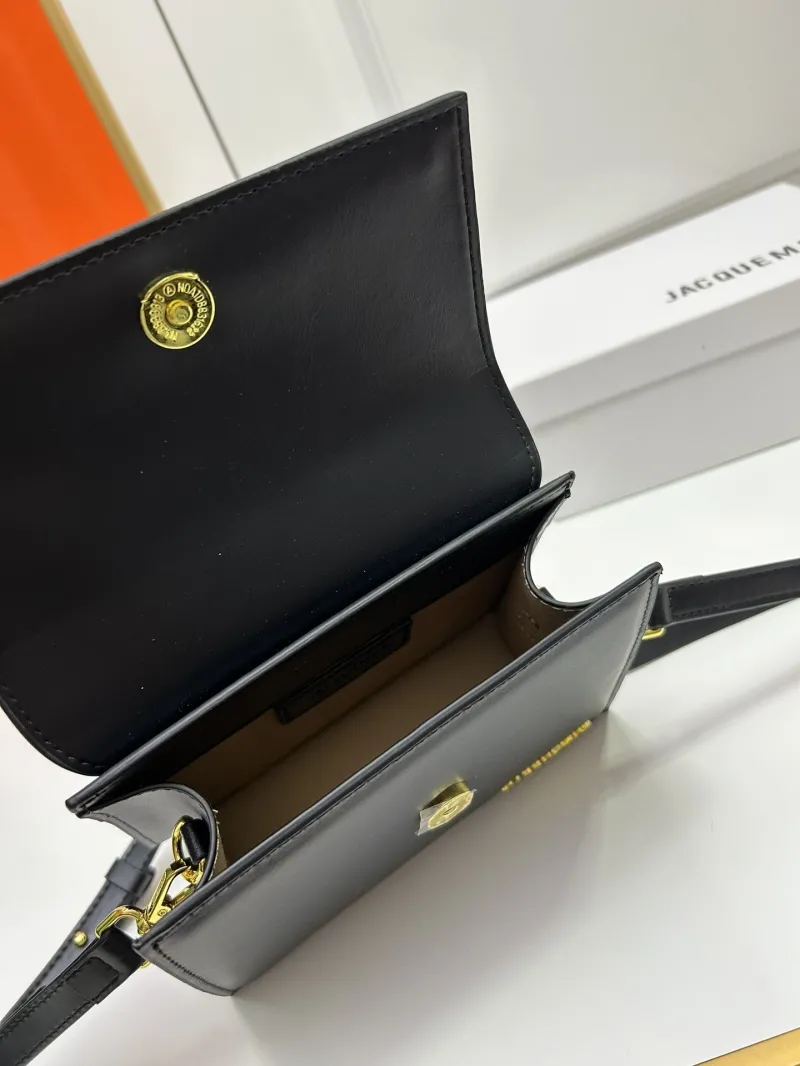 Jacquemus Black Top Handle Mini Bag - Image 7