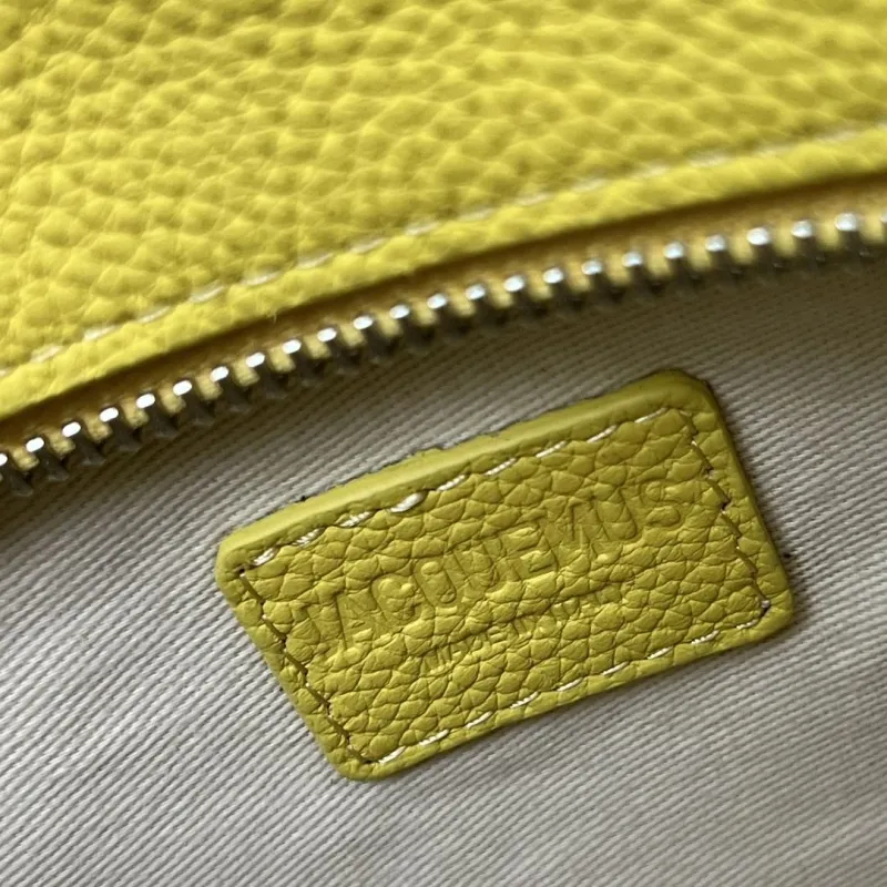 Alternative view of Jacquemus Yellow Top Handle Crossbody Bag