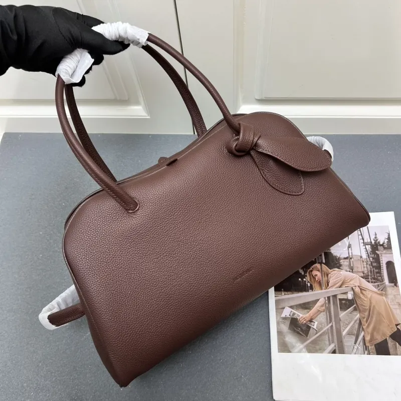 Alternative view of Jacquemus Brown Top Handle Bag 170
