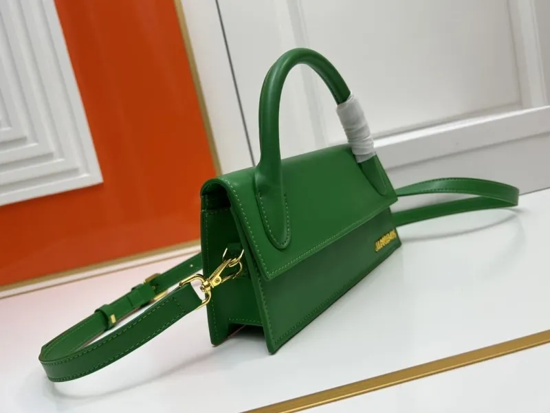 Alternative view of Jacquemus Green Top Handle Crossbody Bag