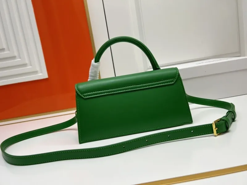Jacquemus Green Top Handle Crossbody Bag - Image 3