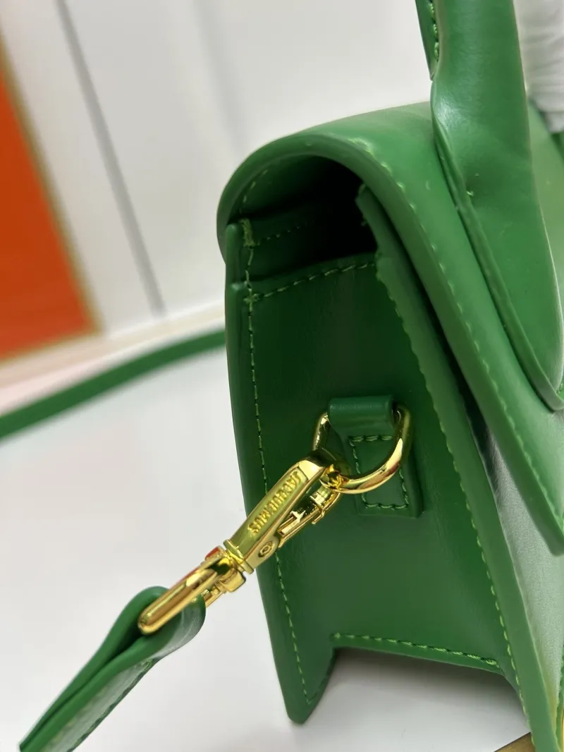 Jacquemus Green Top Handle Crossbody Bag - Image 6