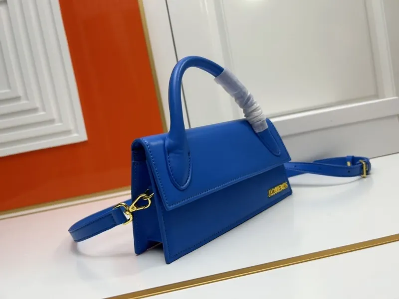 Alternative view of Jacquemus Blue Top Handle Crossbody Bag 174
