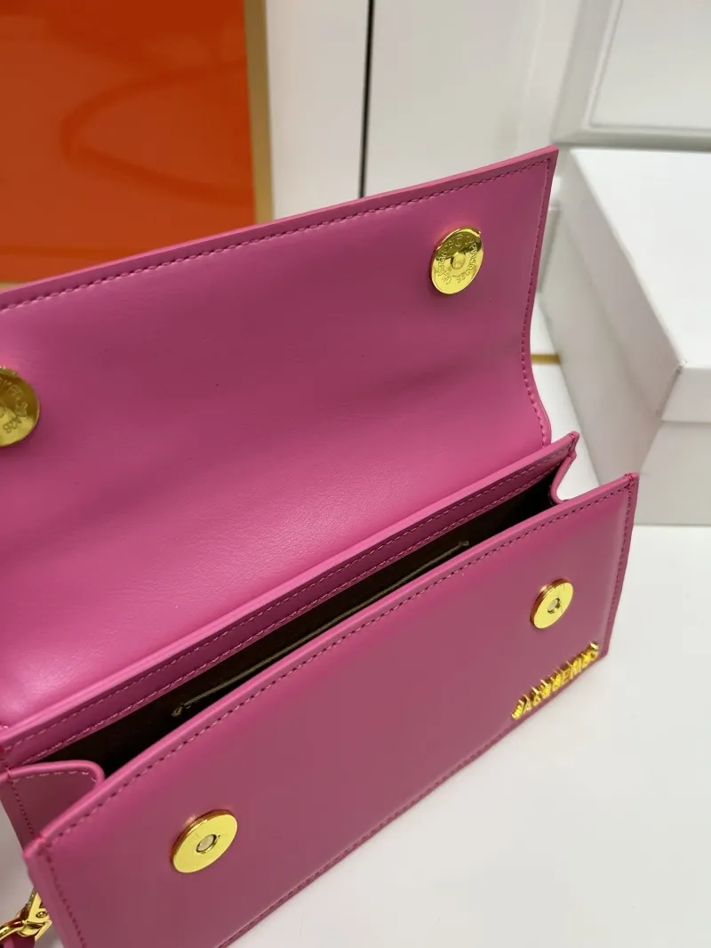 Jacquemus Pink Top Handle Crossbody Bag - Image 8