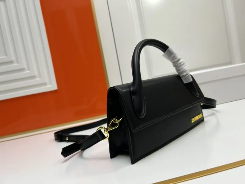 Alternative view of Jacquemus Black Top Handle Crossbody Bag