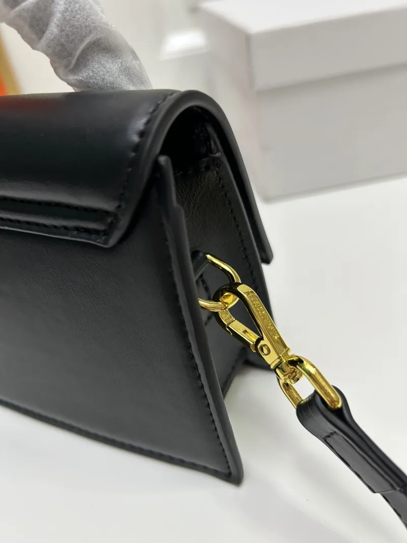 Jacquemus Black Top Handle Crossbody Bag - Image 5