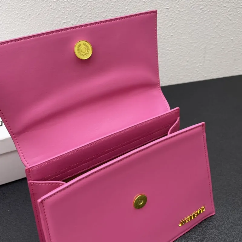Jacquemus Pink Top Handle Crossbody Bag 24cm 339# - Image 8