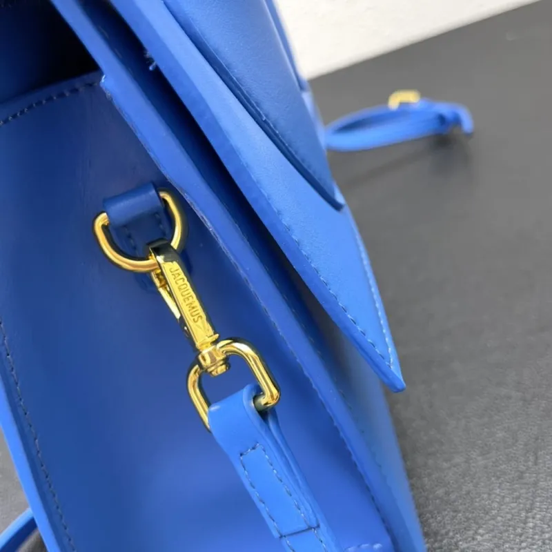 Jacquemus Blue Top Handle Crossbody Bag 24cm 339# - Image 7