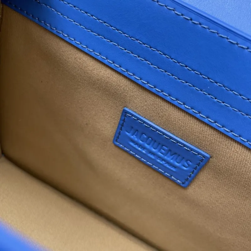 Jacquemus Blue Top Handle Crossbody Bag 24cm 339# - Image 9