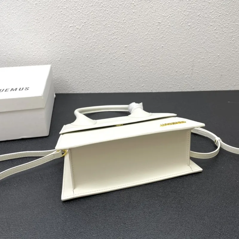 Jacquemus Off-White Top Handle Bag 24cm 339# - Image 5