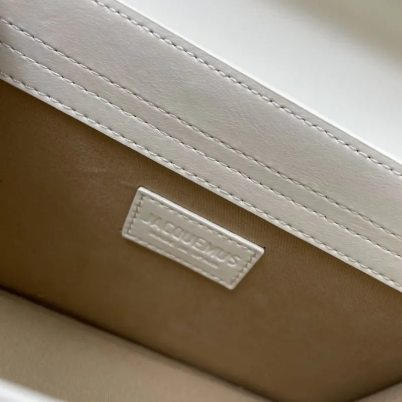 Jacquemus Off-White Top Handle Bag 24cm 339# - Image 9