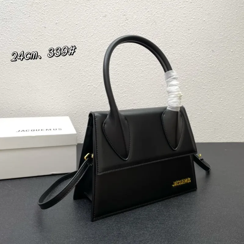 Alternative view of Jacquemus Black 24cm Top Handle Shoulder Bag 339#