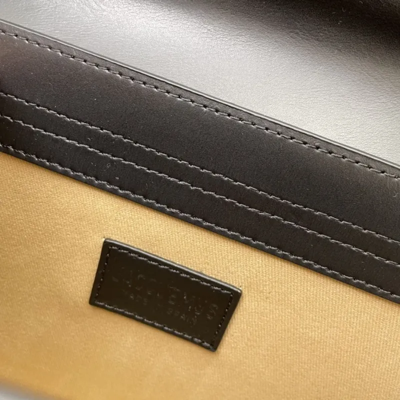 Jacquemus Black 24cm Top Handle Shoulder Bag 339# - Image 9
