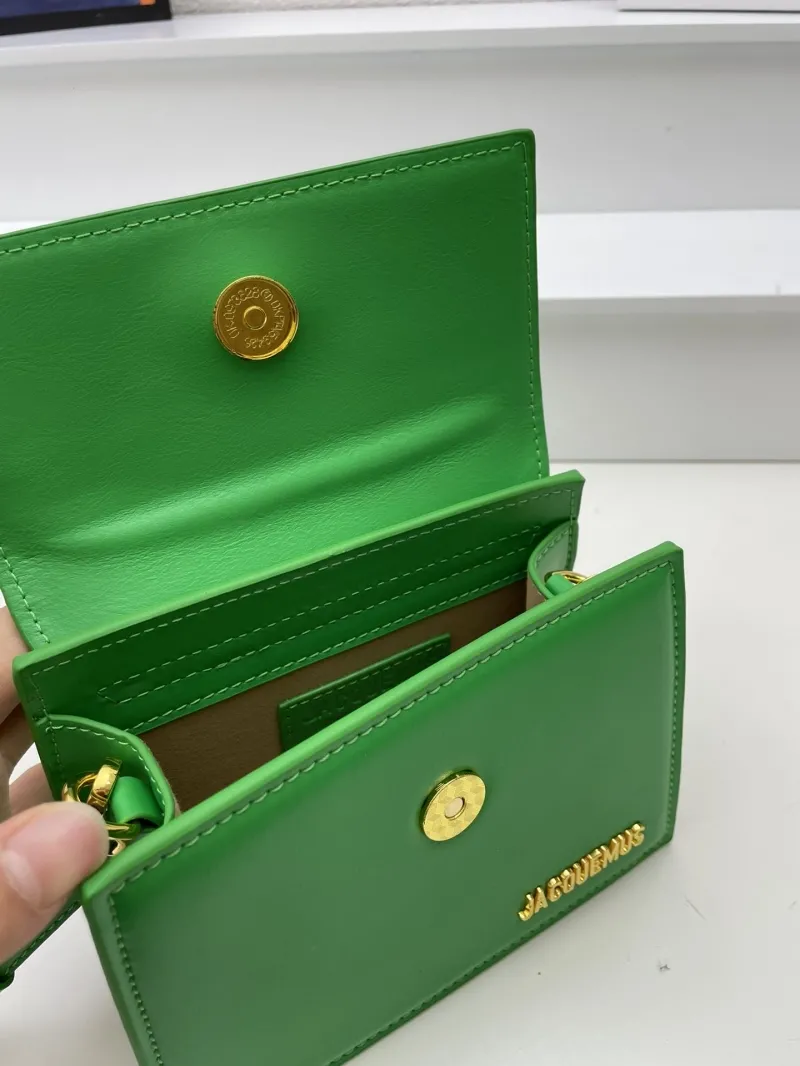 Jacquemus Green Top Handle Crossbody Bag - Image 7