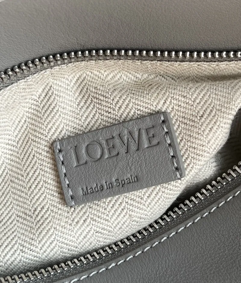 Loewe Gray Puzzle Shoulder Handbag - Image 7