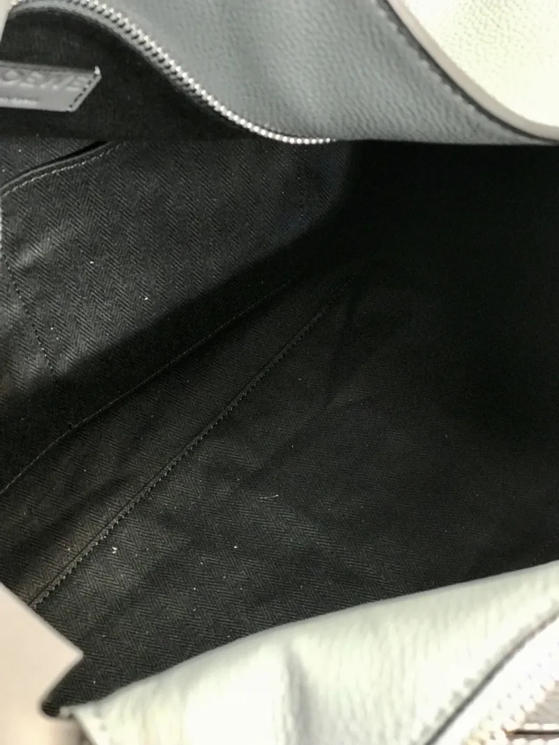 Loewe Gray Leather Puzzle Shoulder Bag - Image 7