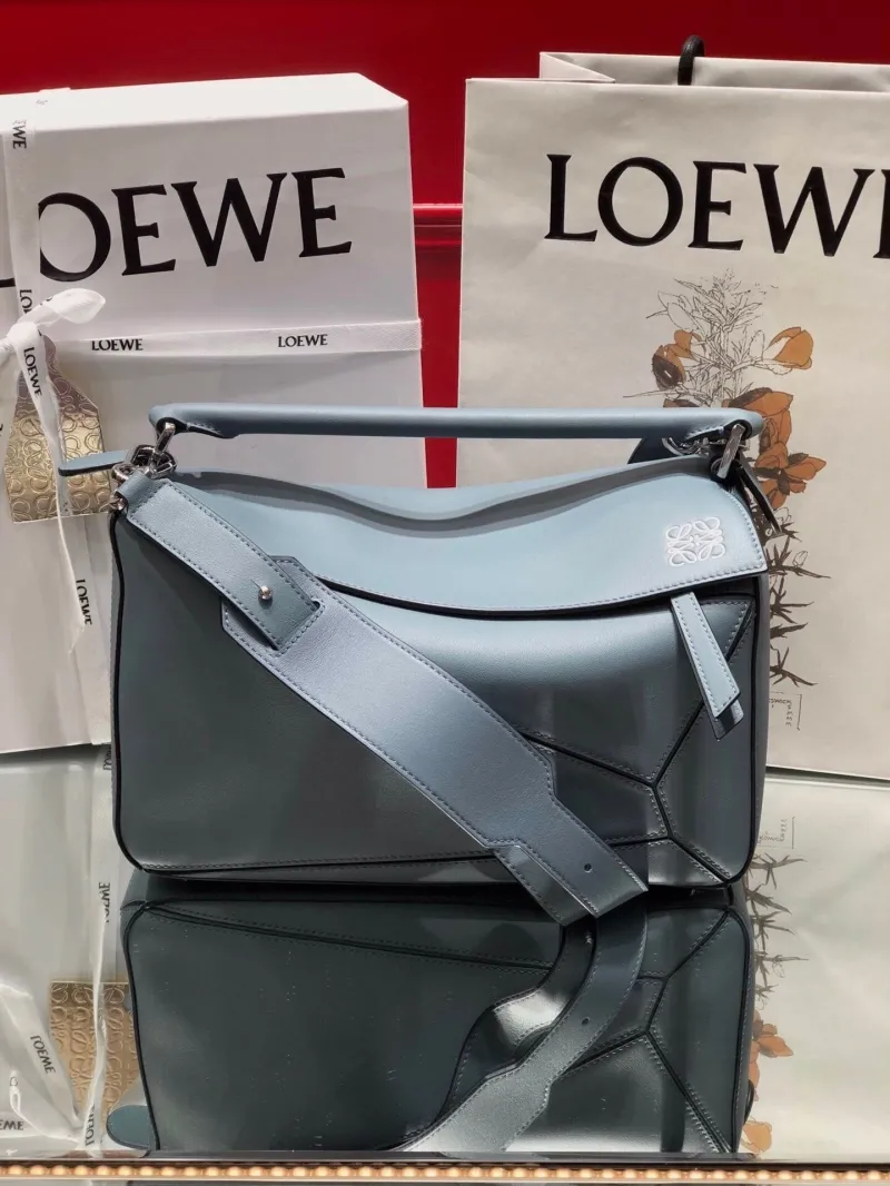 LOEWE Light Blue Handle Bag 36