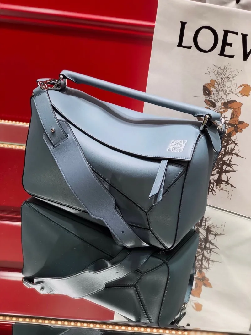 Alternative view of LOEWE Light Blue Handle Bag 36