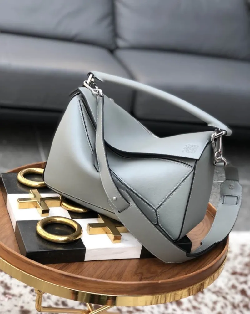 Loewe Gray Puzzle Shoulder Bag 41