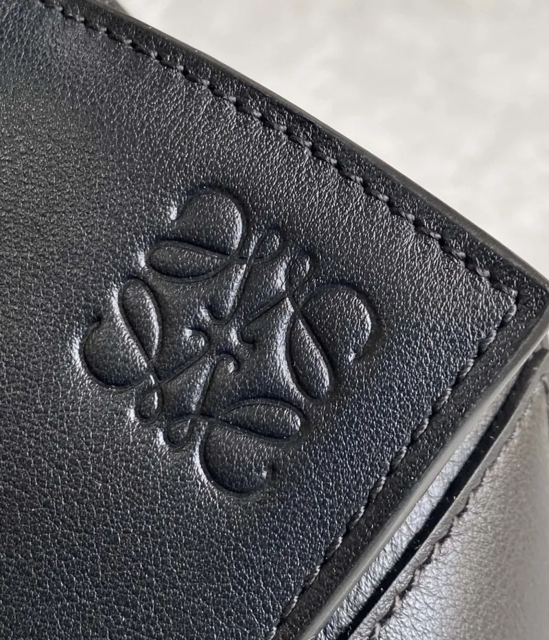 LOEWE Black Leather Puzzle Handbag 65 - Image 7