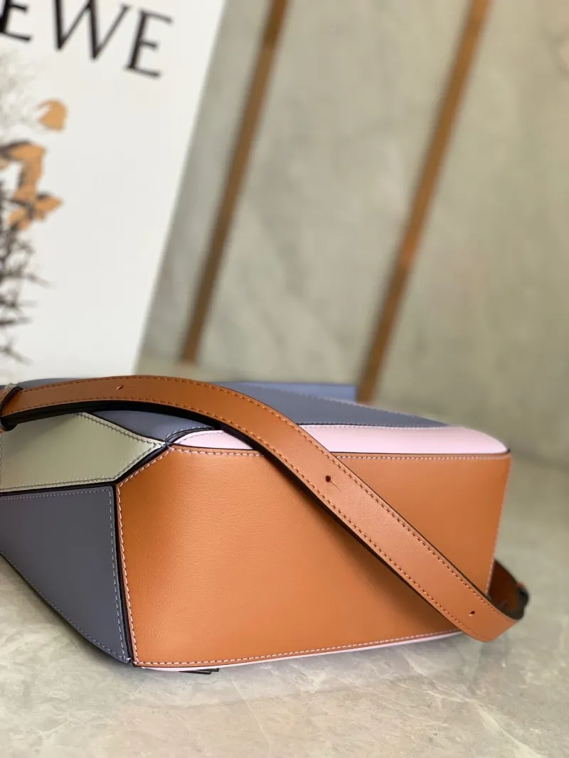 Loewe Puzzle Multicolor Leather Shoulder Bag - Image 7
