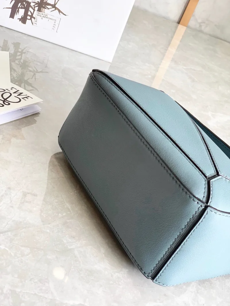 LOEWE Light Blue Puzzle Crossbody Handbag 78 - Image 5