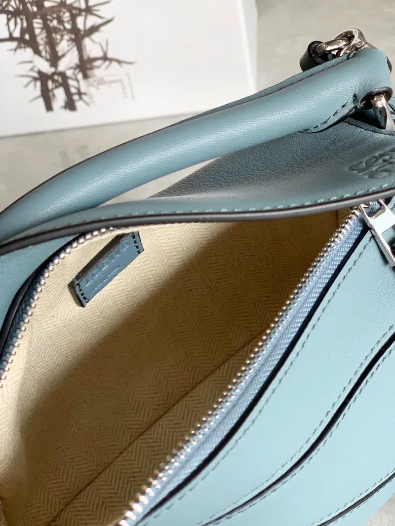 LOEWE Light Blue Puzzle Crossbody Handbag 78 - Image 7