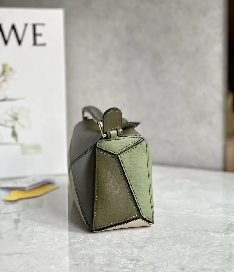 Loewe Olive Green Mini Crossbody Bag 81 - Image 6