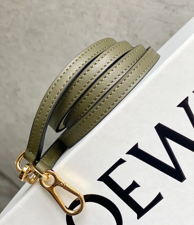 Loewe Olive Green Mini Crossbody Bag 81 - Image 8