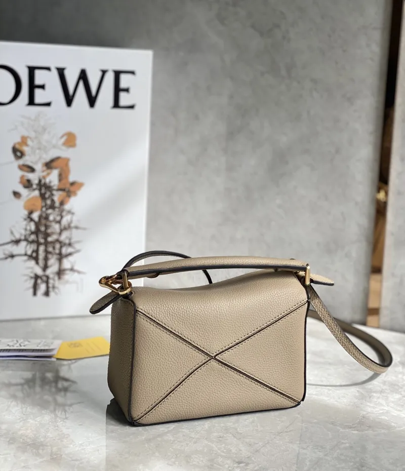 Alternative view of Loewe Beige Small Crossbody Handbag 84